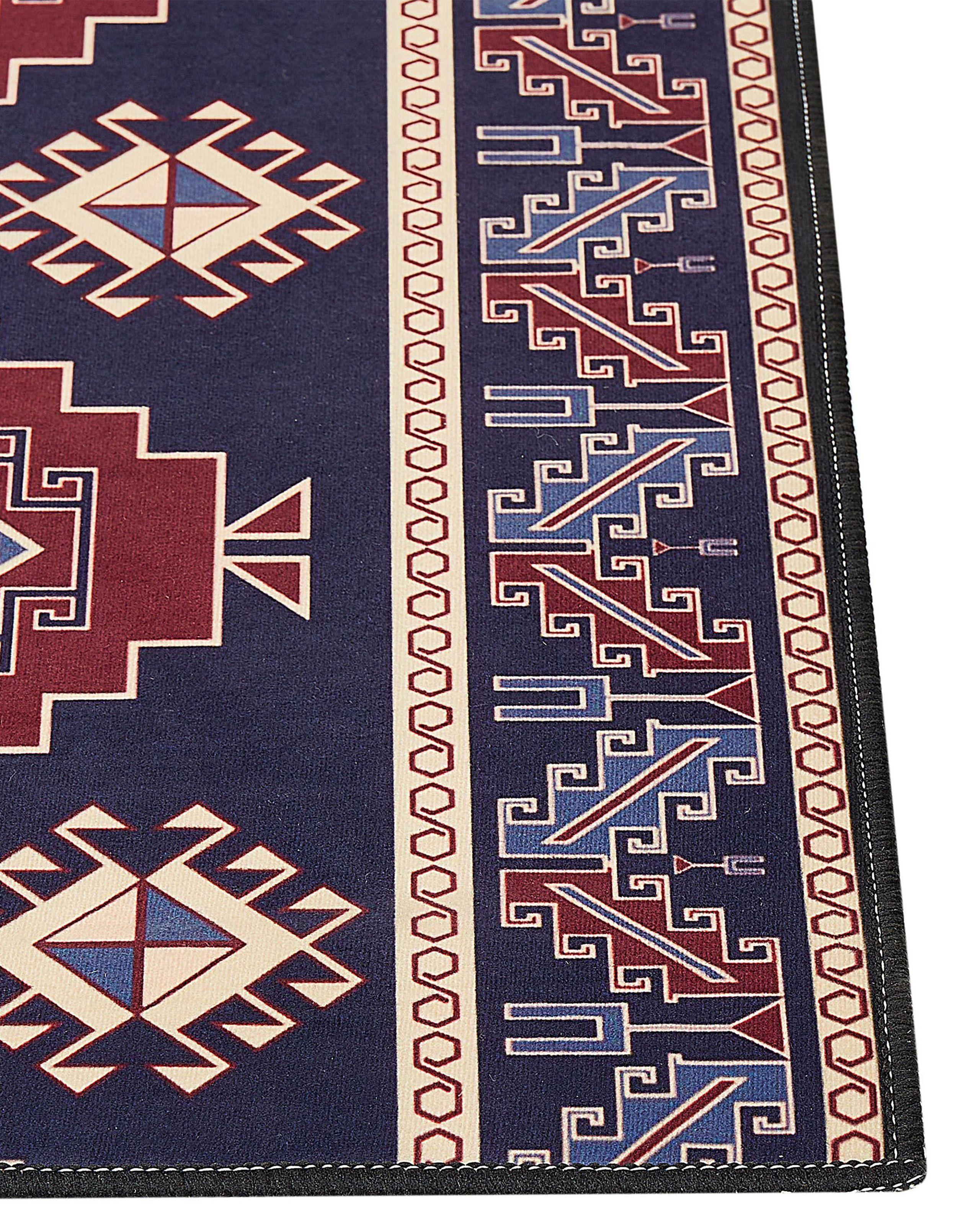 Beliani Tapis en Polyester Traditionnel KANGAL  