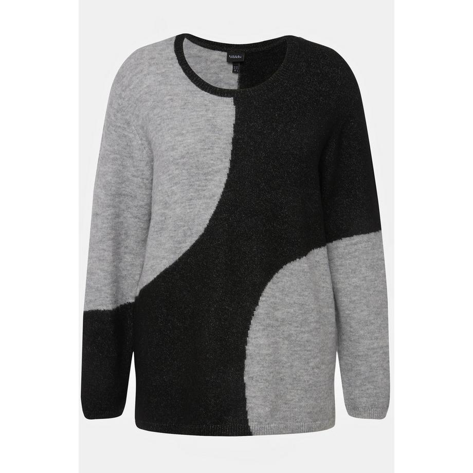 Ulla Popken Pullover, Rundhals, Langarm  