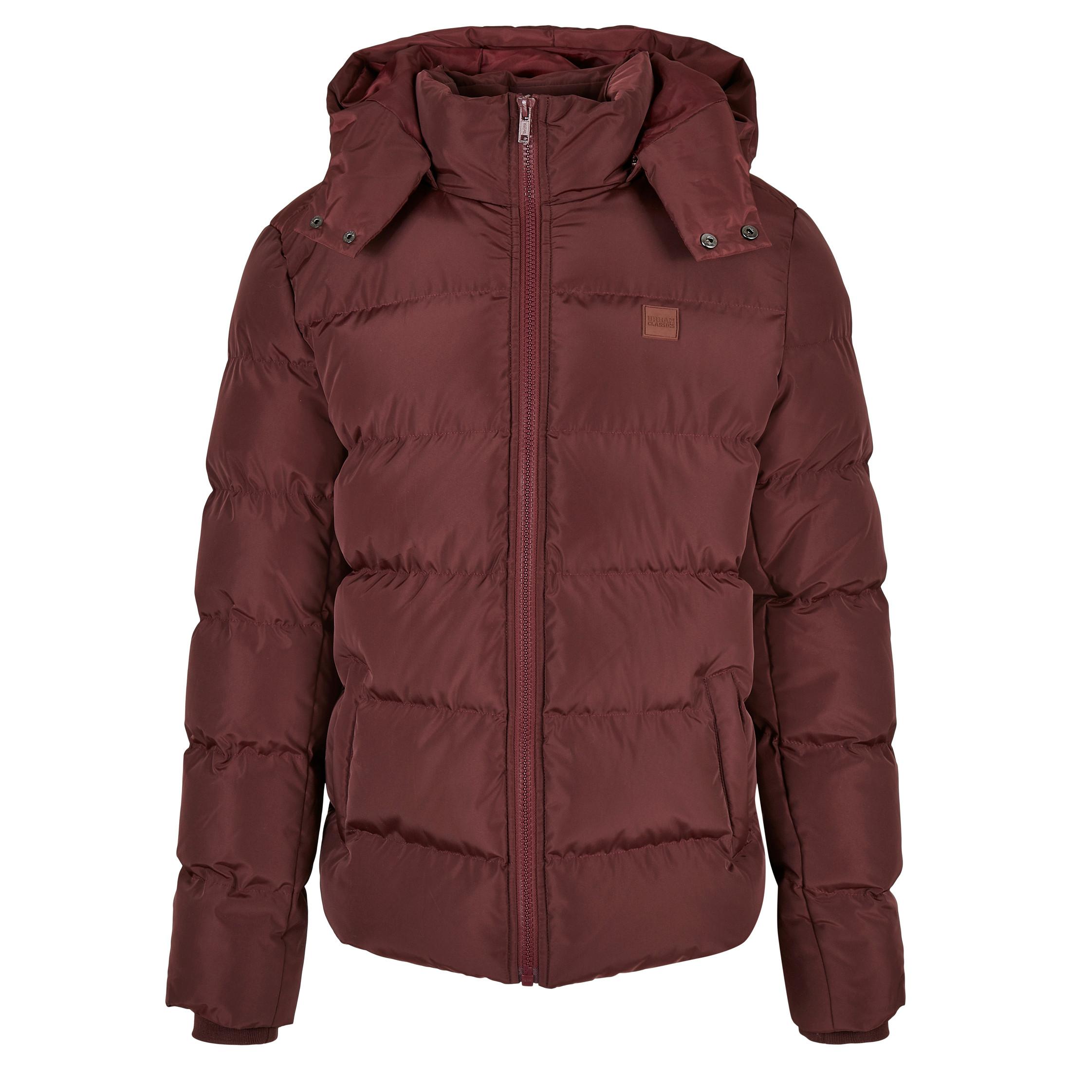 URBAN CLASSICS  veste hooded puffer-grandes tailles 