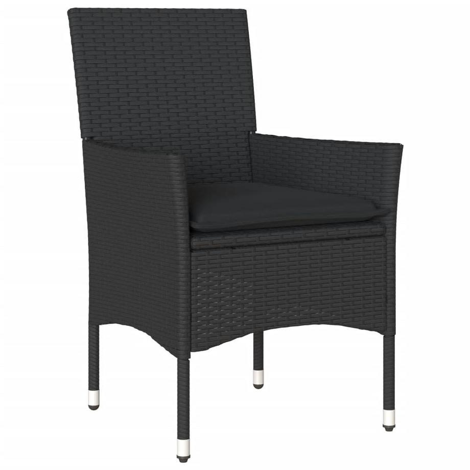 VidaXL set da pranzo da giardino Polirattan  