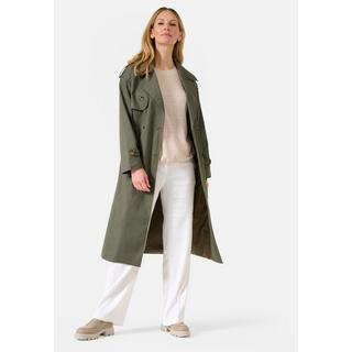 RICANO  Trenchcoat Greta, Zweireihiger Mantel mit Gürtel 