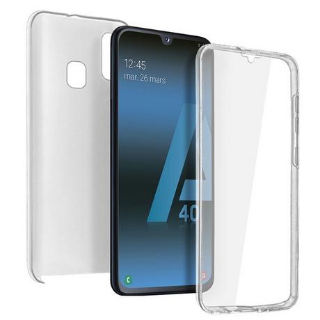 Avizar  Coque intégrale Galaxy A40 Transparent 