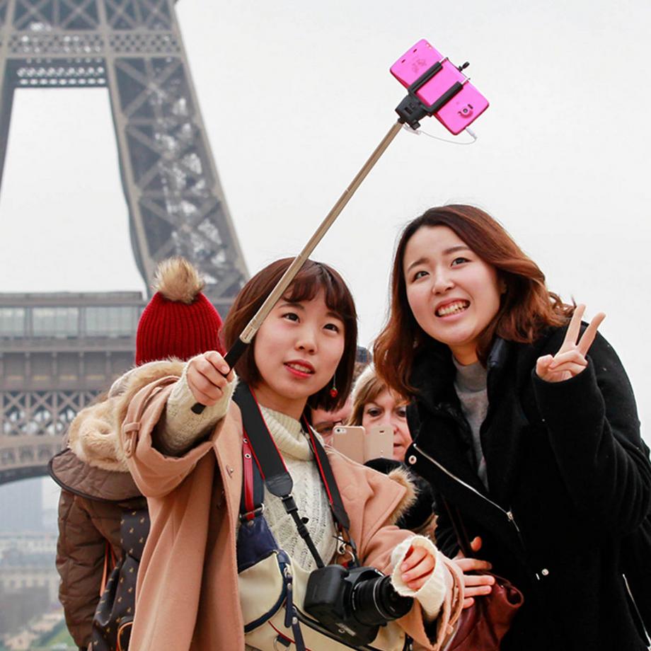 Avizar  Selfie-Stick Mit 3.5mm Klinkenstecker 