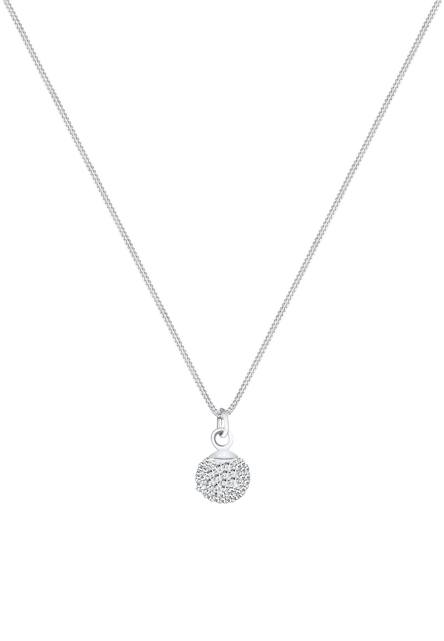 Elli  Halskette Kugel Kristalle 