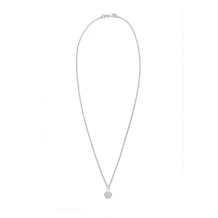 Elli  Collier Femme Pendentif Boule Cristal 