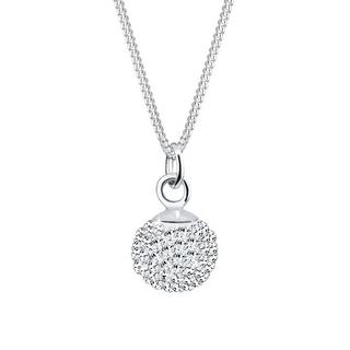 Elli  Halskette Kugel Kristalle 