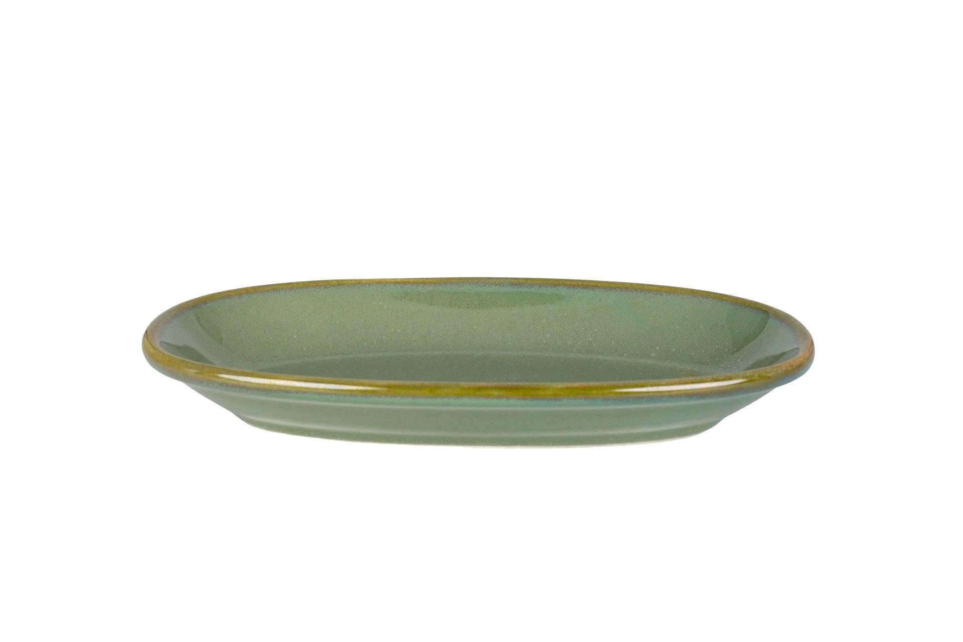 Bonna Assiette de service - Sage Hygge -  Porcelaine - lot de 2  