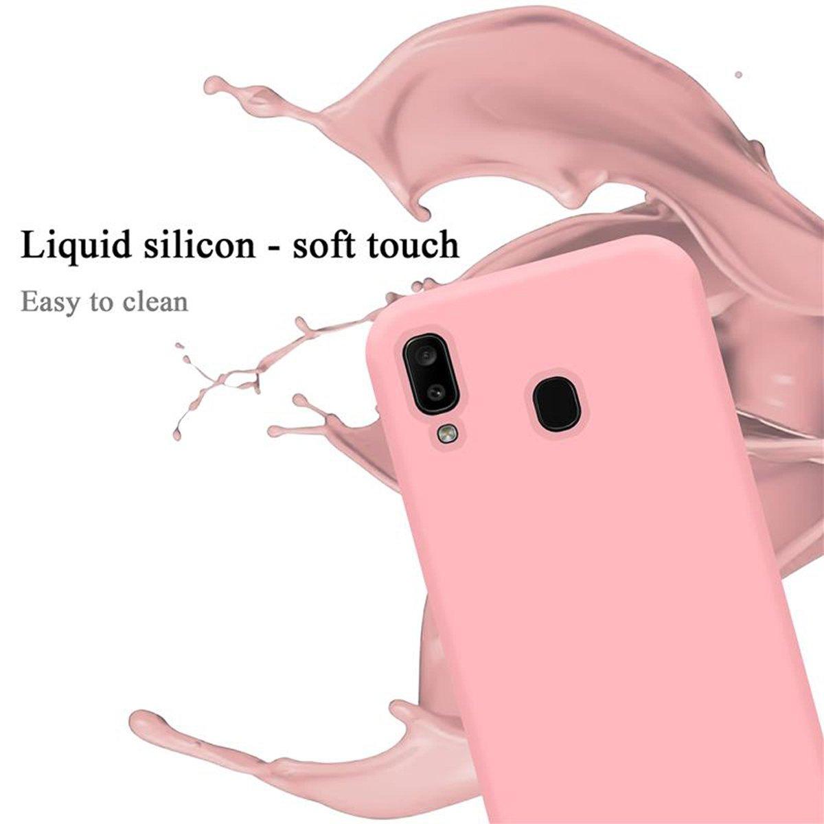 Cadorabo  Hülle für Samsung Galaxy A20 / A30 / M10s TPU Silikon Liquid 