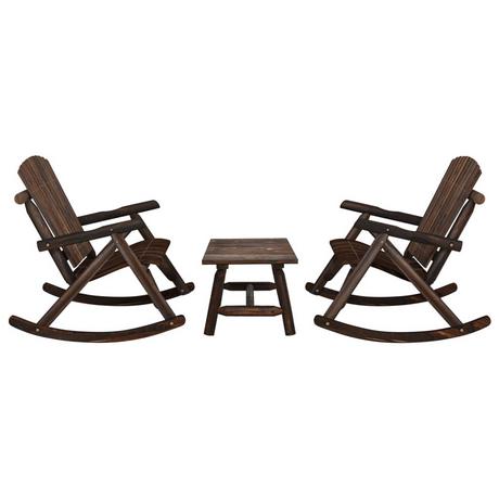 VidaXL set salotto da giardino Legno  