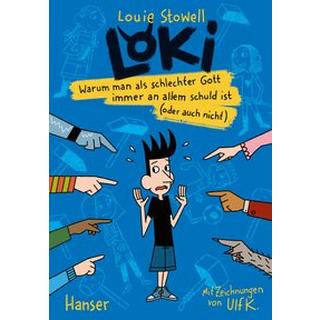 Loki - Warum man als schlechter Gott immer an allem schuld ist (oder auch nicht) Stowell, Louie; K., Ulf (Illustrationen); Mumot, André (Übersetzung) Copertina rigida 