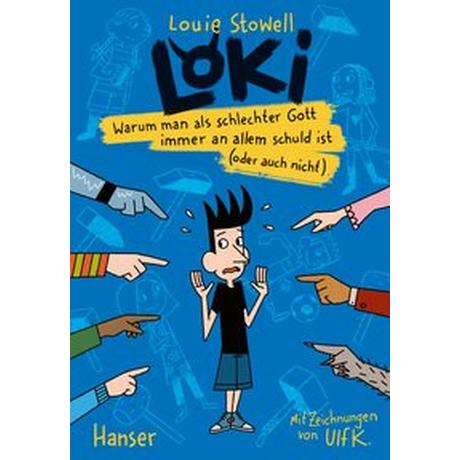 Loki - Warum man als schlechter Gott immer an allem schuld ist (oder auch nicht) Stowell, Louie; K., Ulf (Illustrationen); Mumot, André (Übersetzung) Copertina rigida 