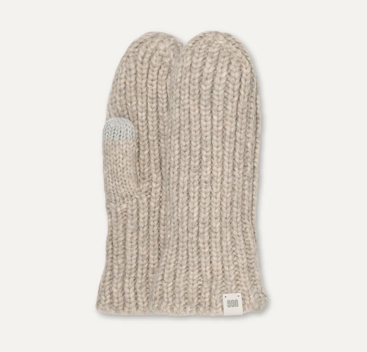 UGG  W CHUNKY RIB MITTEN 