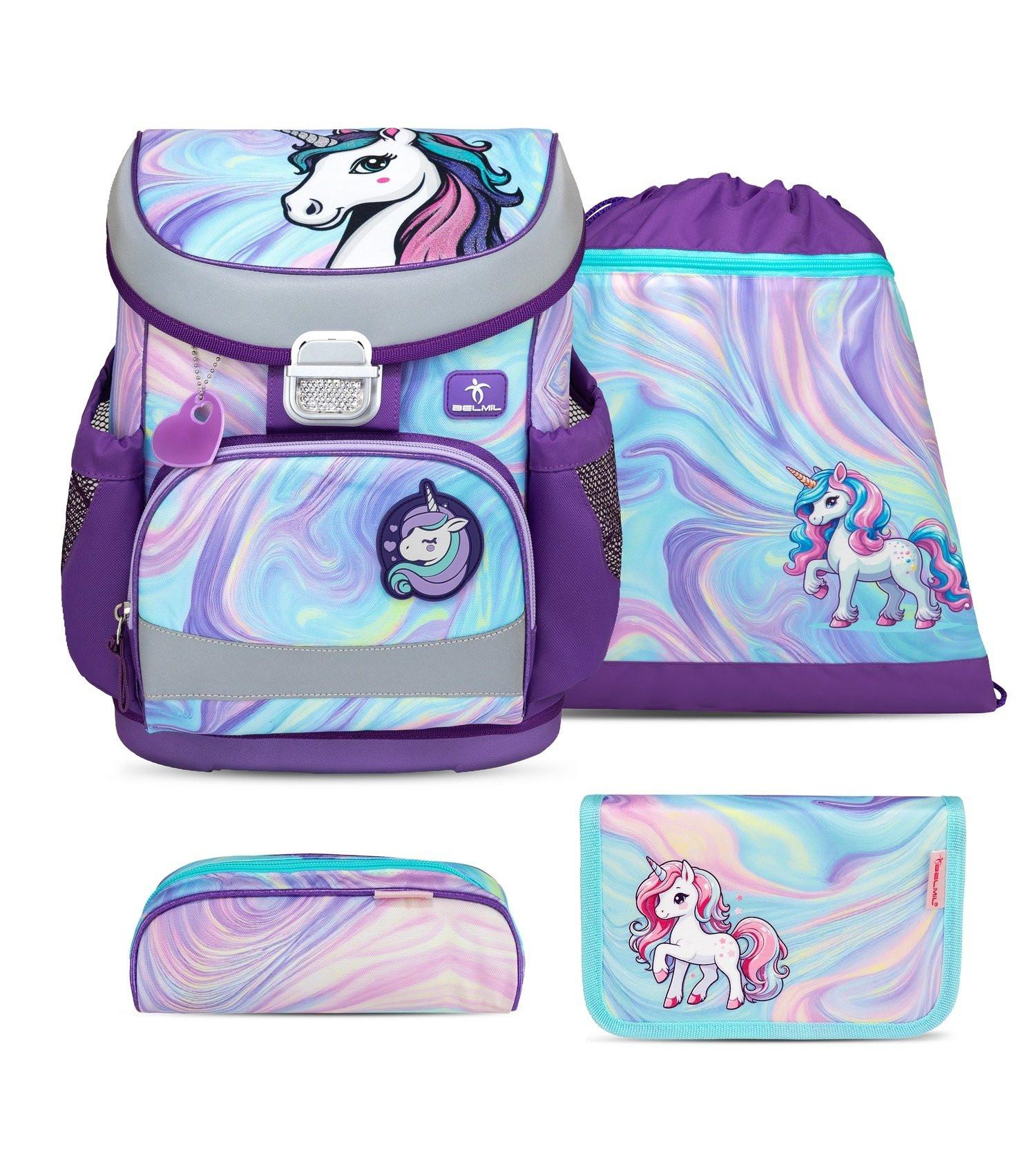 Belmil  MINI FIT Schulrucksack-Set Unicorn Dream 