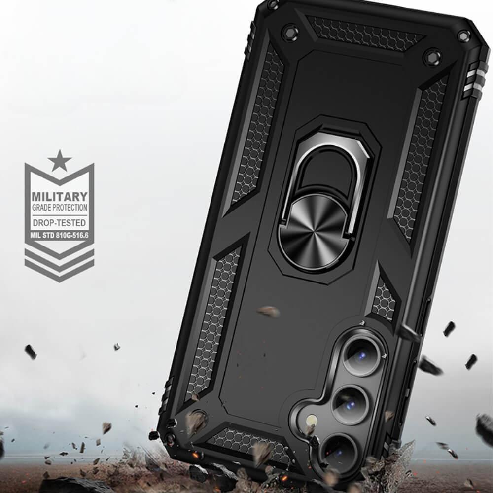 Cover-Discount  Galaxy S23 FE - Armor Case Mit Kickstand 