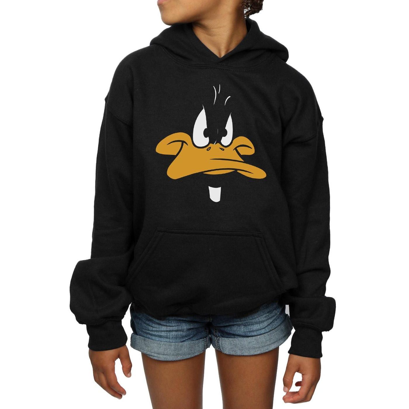 LOONEY TUNES  Daffy Duck Big Face Kapuzenpullover 