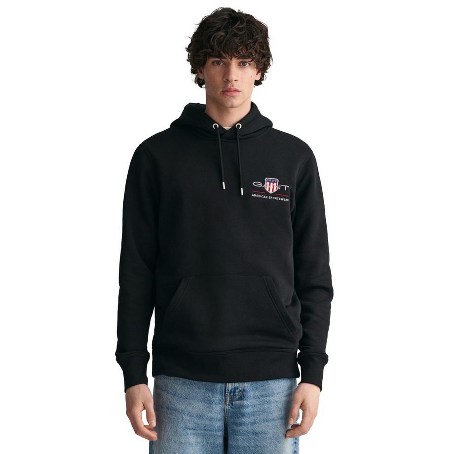 GANT Medium Archive Shield Hoodie Regular Fit  