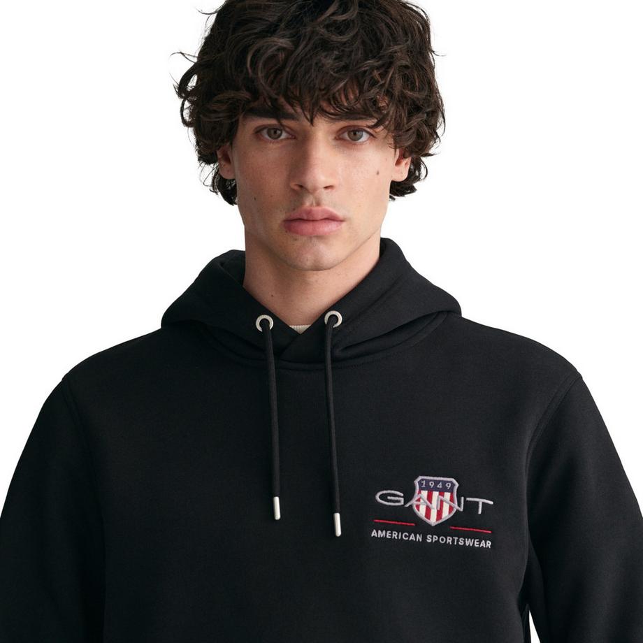 GANT Medium Archive Shield Hoodie Regular Fit  