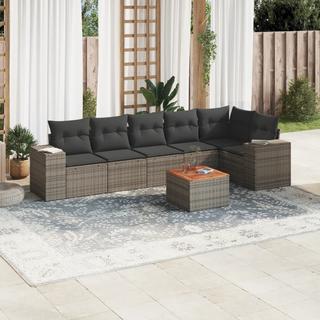 VidaXL Garten sofagarnitur poly-rattan  