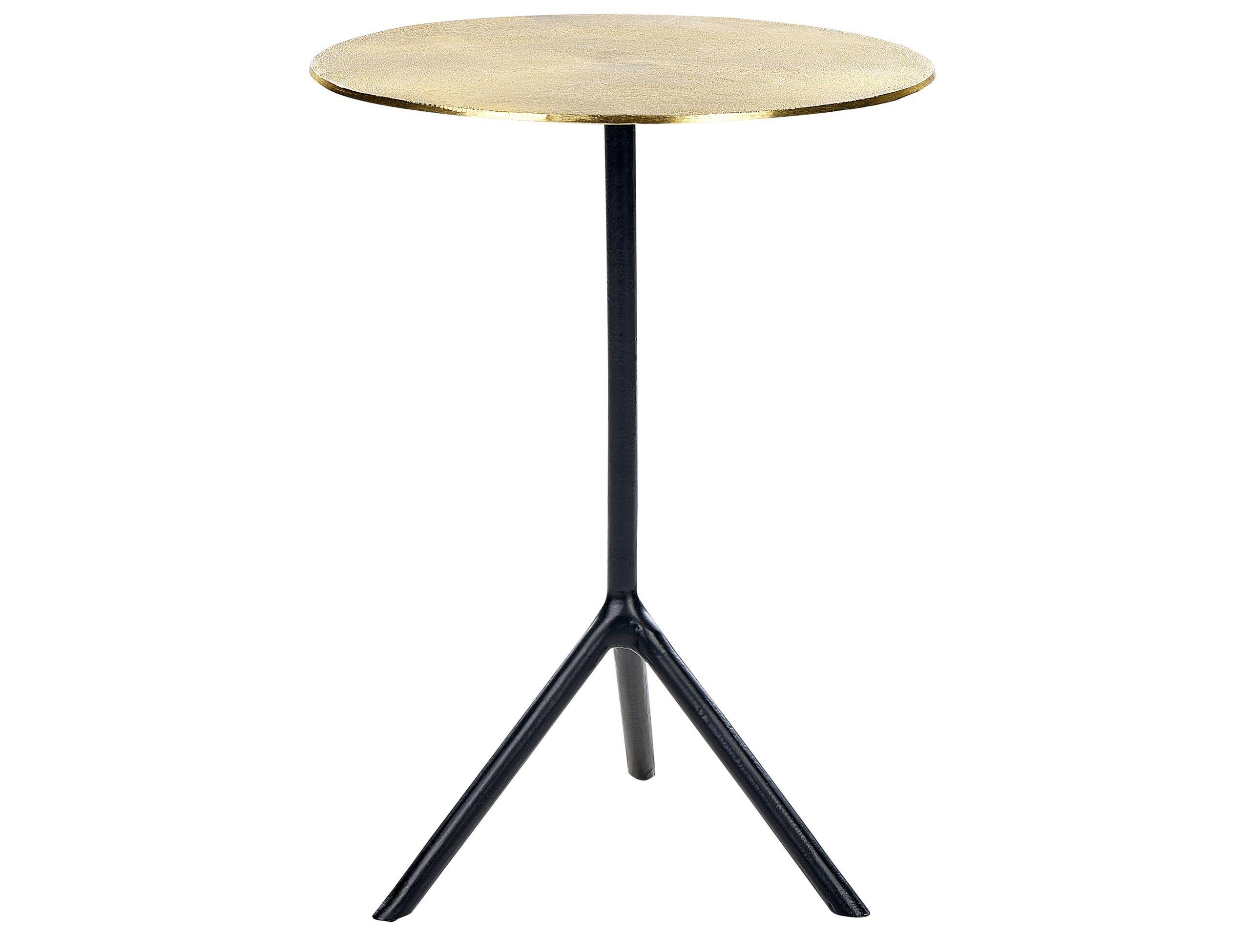 Beliani Table d'appoint en Aluminium Moderne ERAVUR  