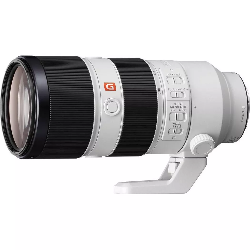 Objectif hybride Sony FE 70-200mm f/2.8 GM Blanc