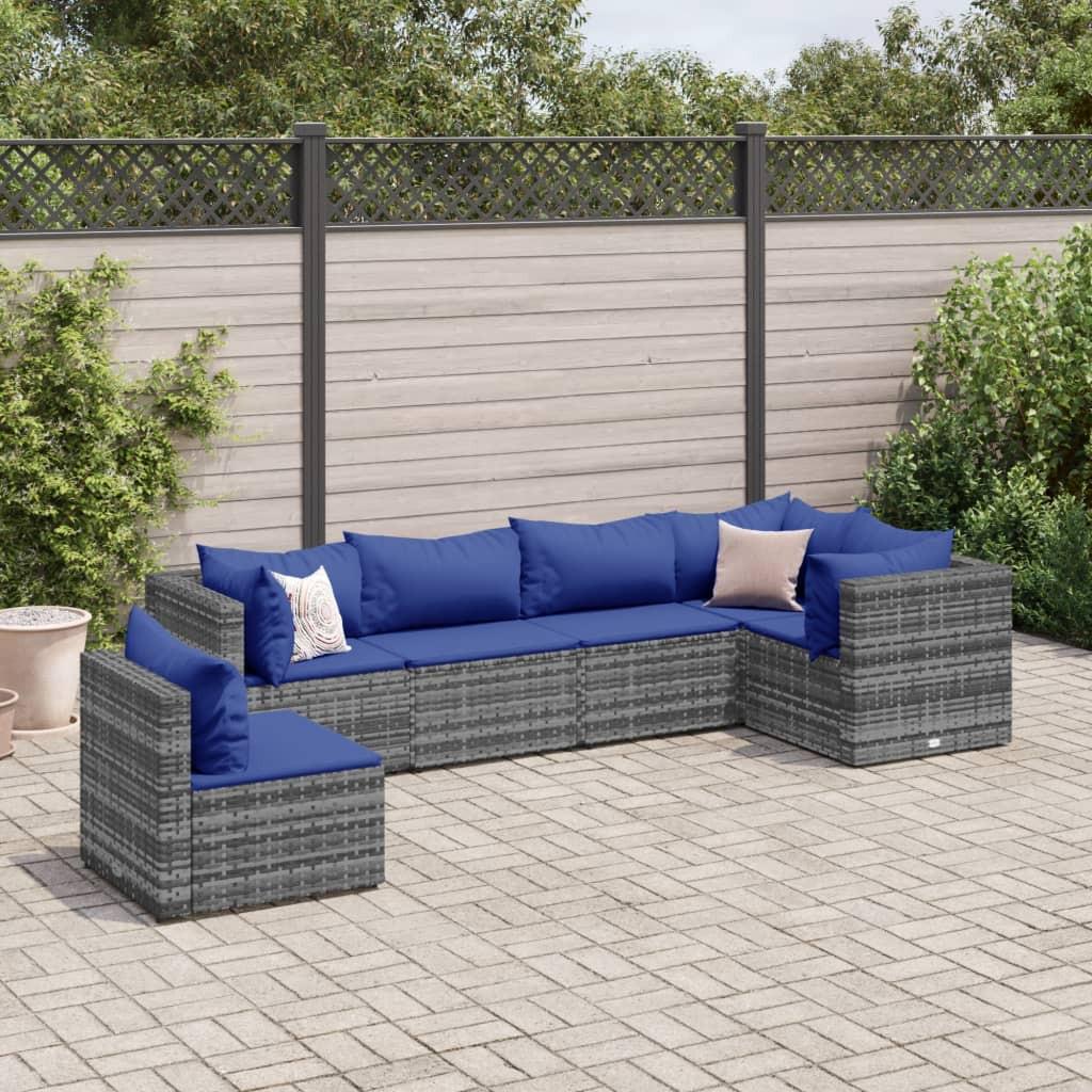 VidaXL Garten lounge set poly-rattan  