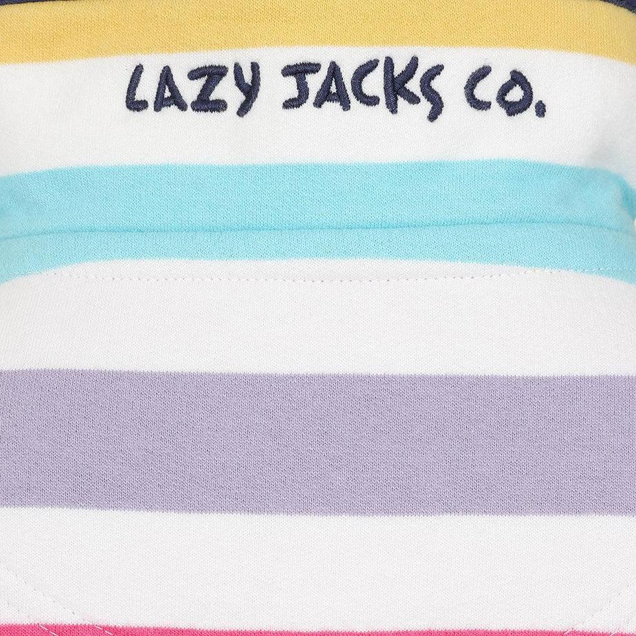 Lazy Jacks  Sweat motiftyle rayé Enfant 
