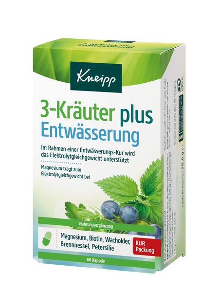 Kneipp  Kneipp 3 Kräuter Entwässerungskapseln 