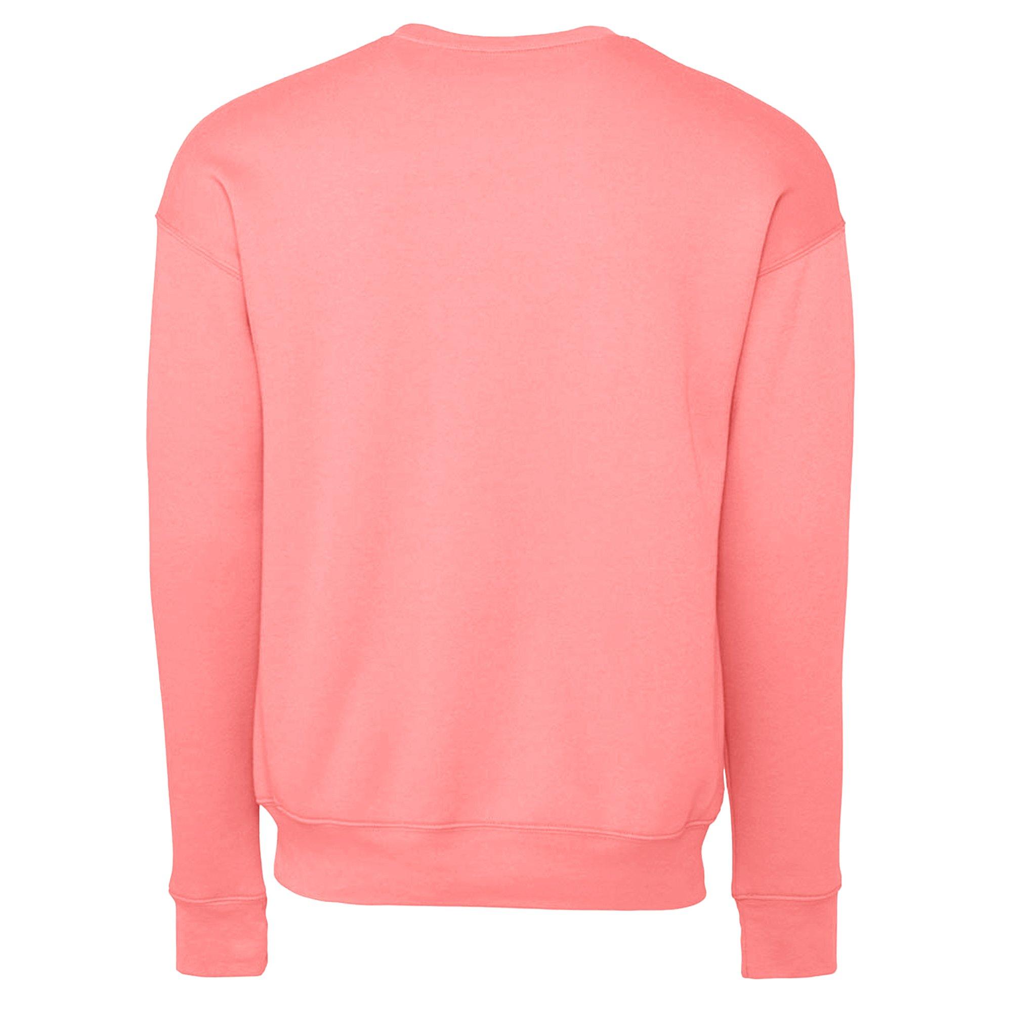 Bella + Canvas  Erwachsene Drop Schulter Sweatshirt 