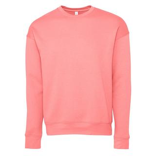 Bella + Canvas  Erwachsene Drop Schulter Sweatshirt 