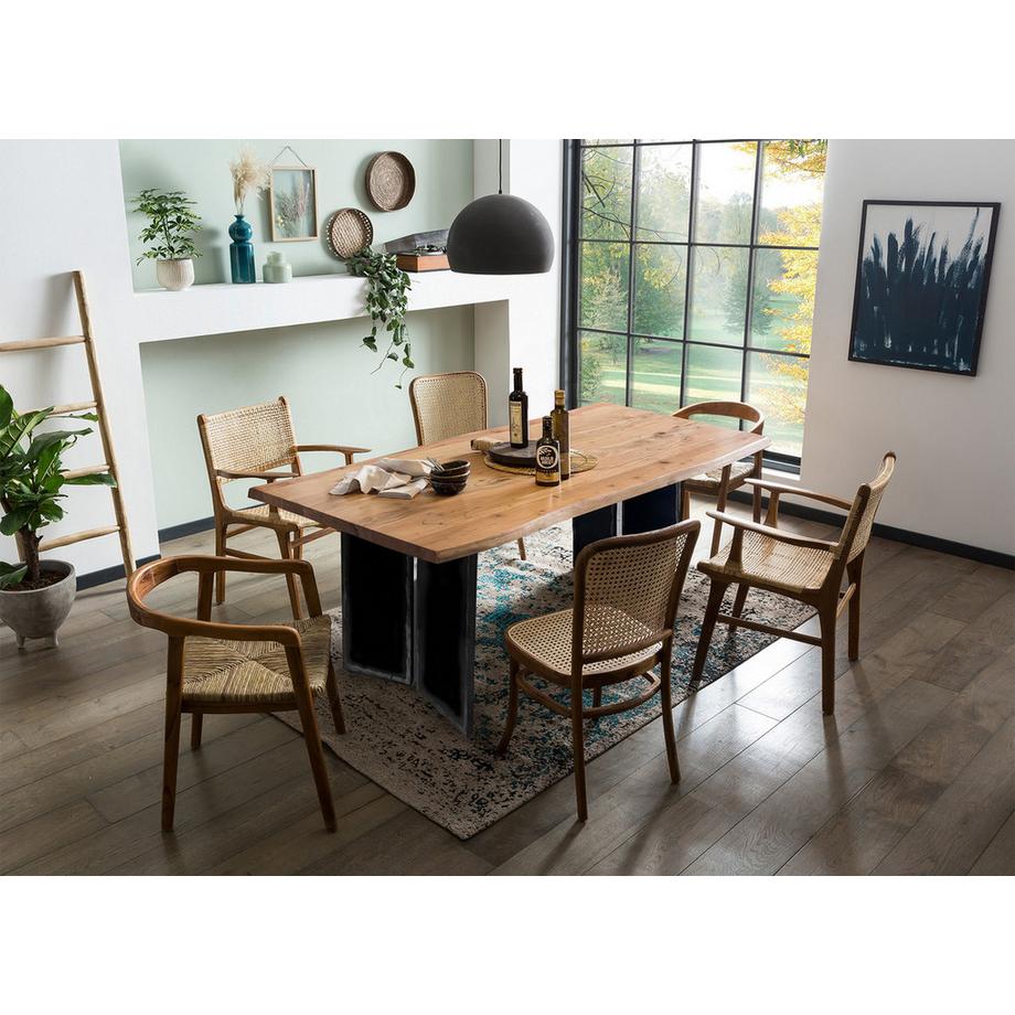 mutoni Esstisch Honeyfield Akazie 180x90  