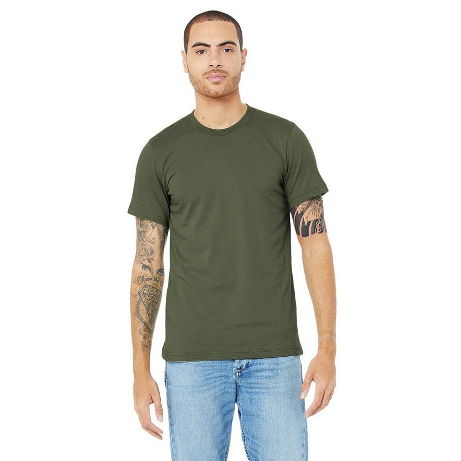 Bella + Canvas Canvas Jersey T-Shirt Maniche Corte  