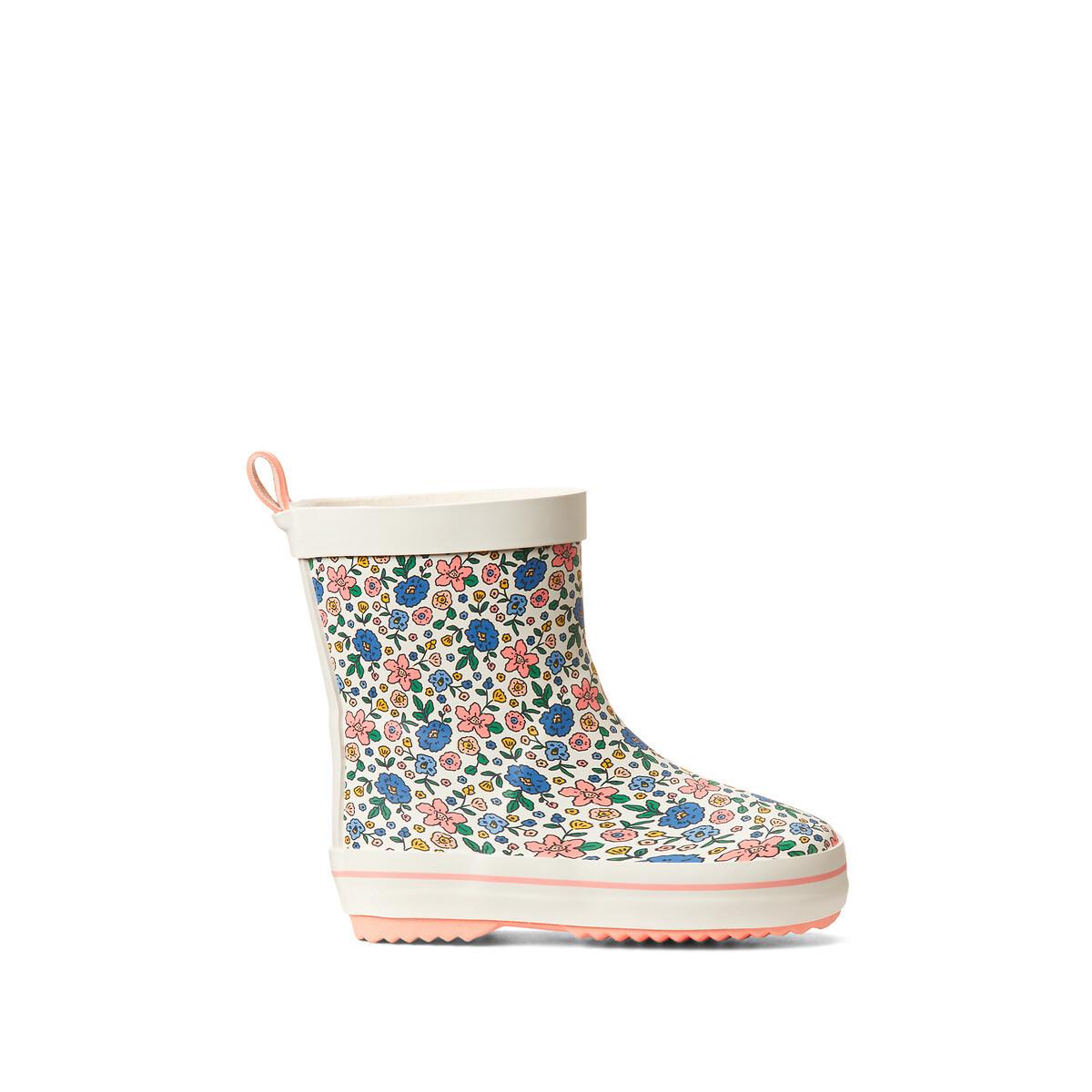 La Redoute Collections  Bottes de pluie imprimées fleurs 