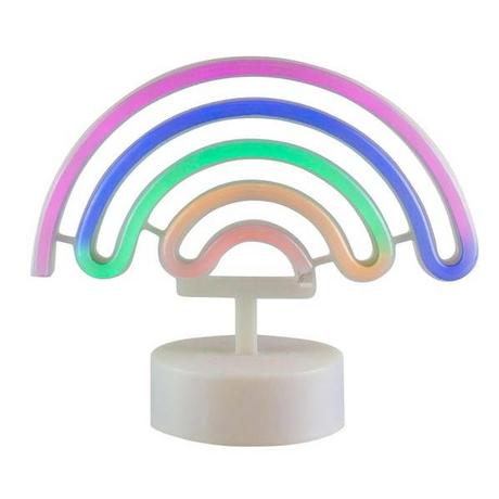 eStore Lampada al neon a LED, arcobaleno  