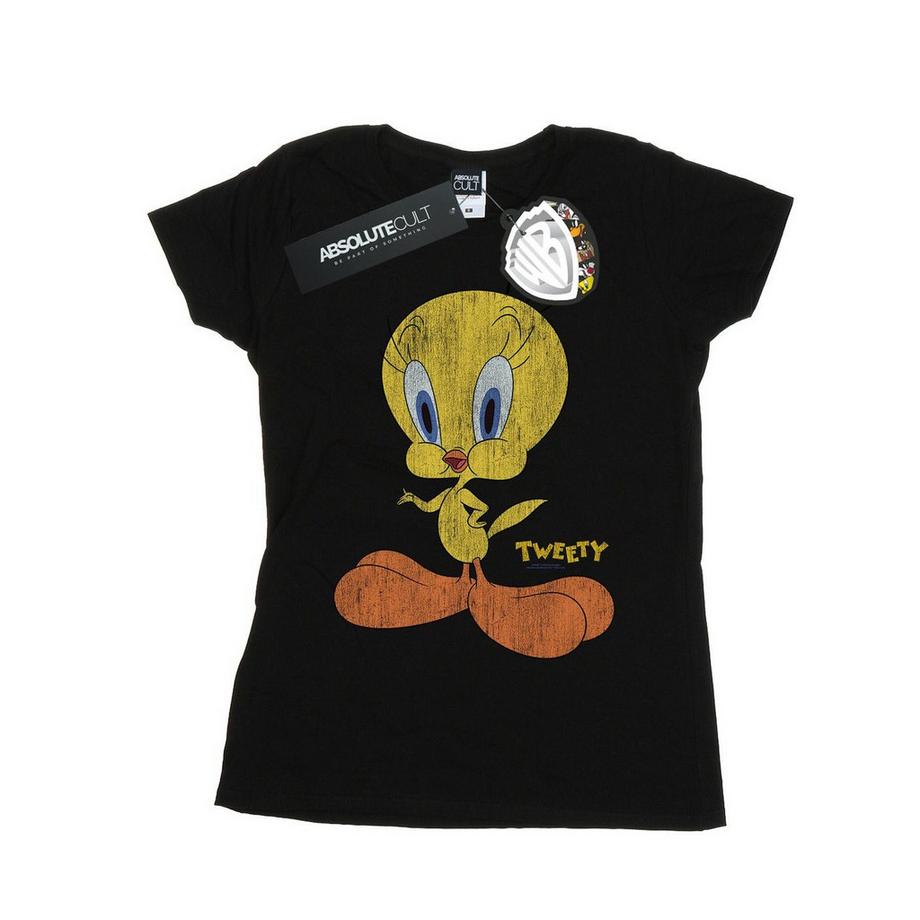 LOONEY TUNES Tweety Pie Distressed T-Shirt  