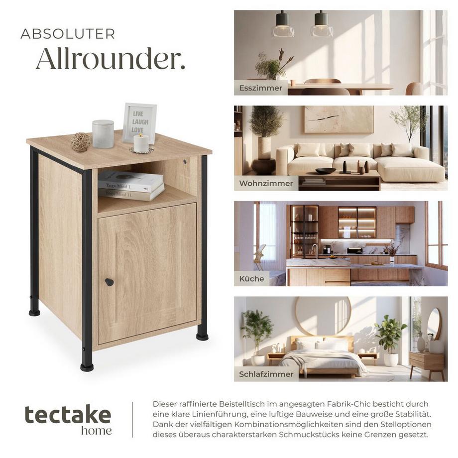 Tectake Nachttisch Blackburn  