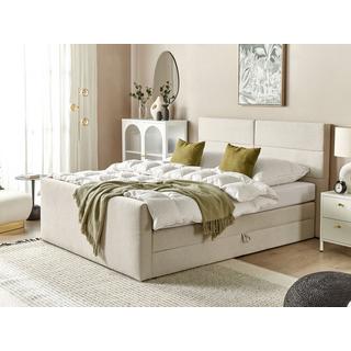 Beliani Lit Boxspring en Polyester Moderne ARISTOCRAT  