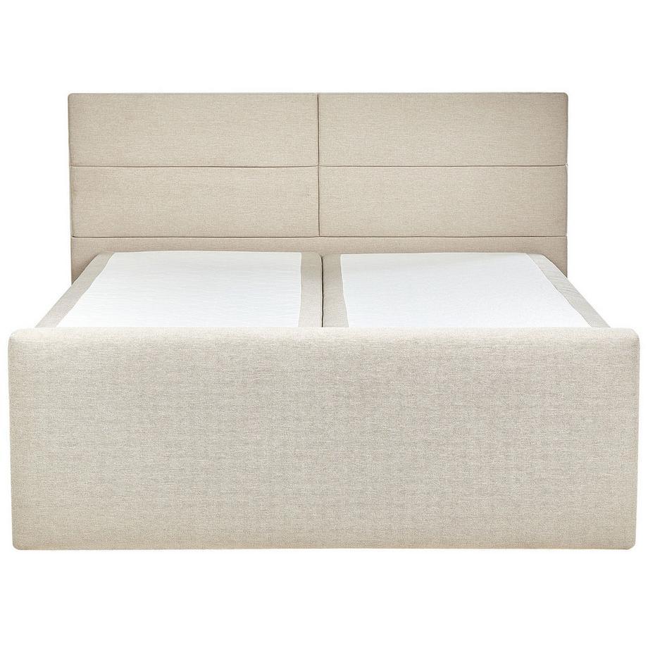 Beliani Divano letto con contenitore en Tessuto Moderno ARISTOCRAT  