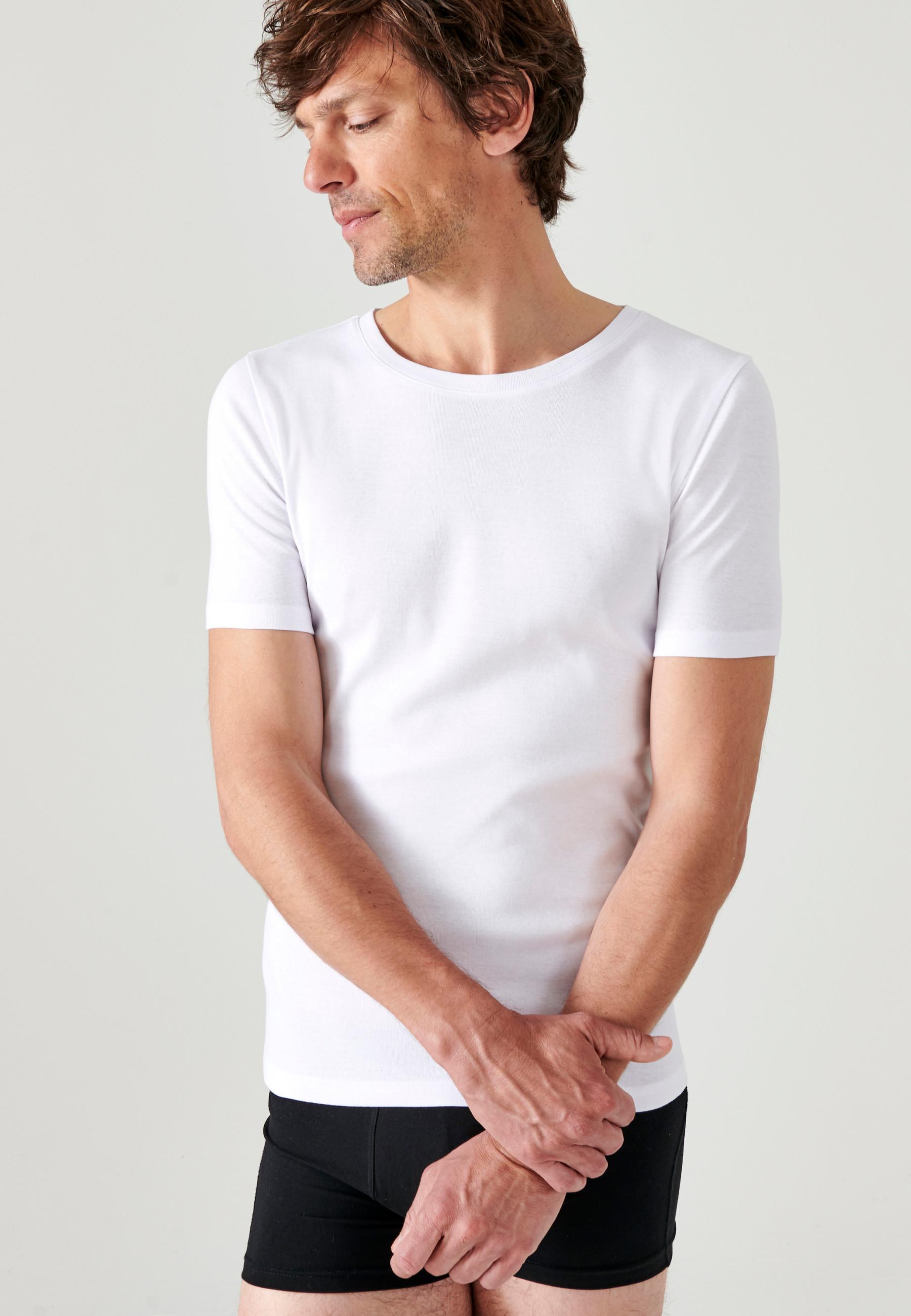 Damart  Lot de 2 tee-shirts col rond Essential. 