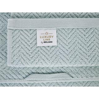 Beliani Lot de 9 serviettes en Coton MITIARO  