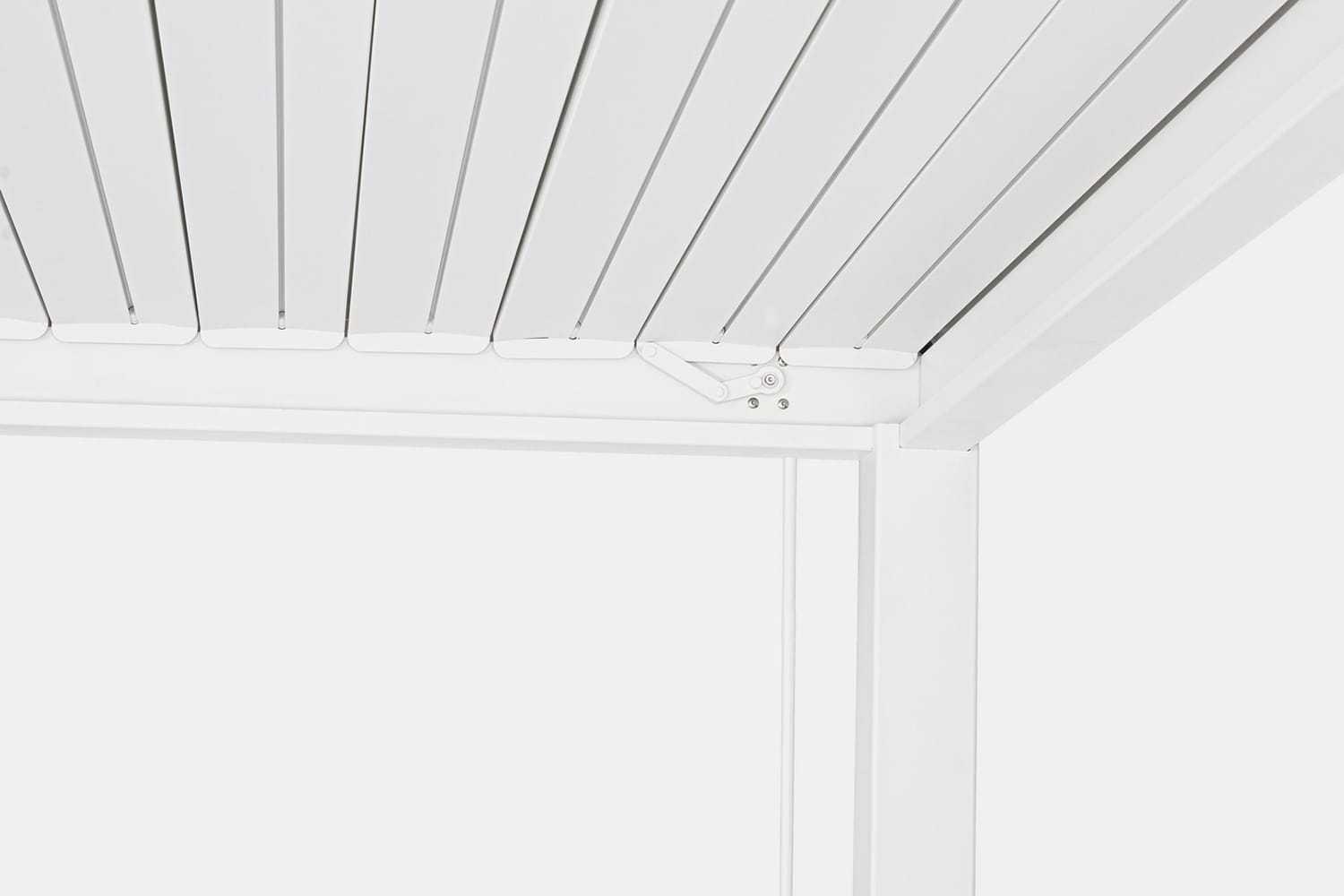 mutoni Gazebo da giardino Ocean bianco 360x600  