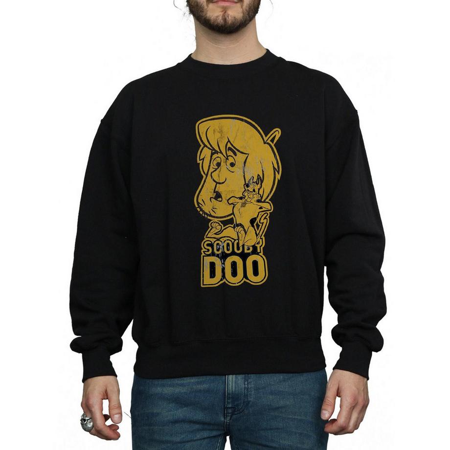 SCOOBY DOO Shaggy et Scooby Sweatshirt Col Rond  