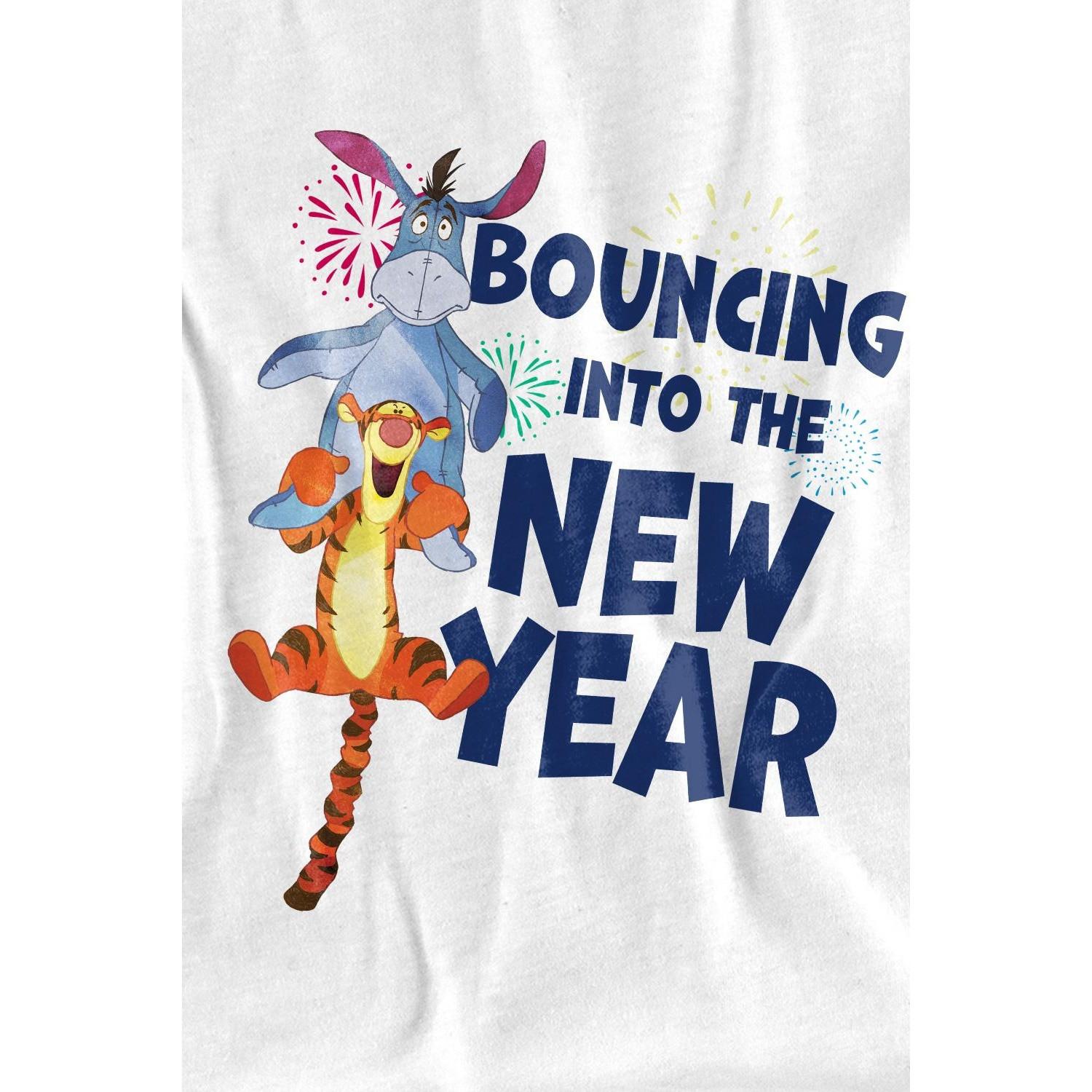 Winnie the Pooh  Tshirt BOUNCING INTO THE NEW YEAR Enfant 