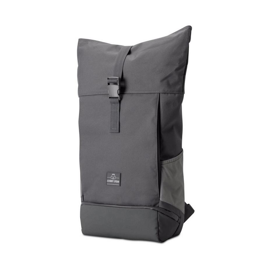 Johnny Urban Allen Rolltop Rucksack M Dunkelgrau  