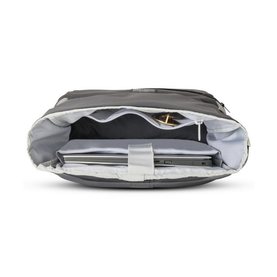 Johnny Urban Allen Rolltop Rucksack M Dunkelgrau  