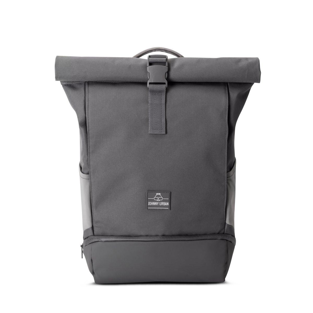 Johnny Urban Allen - Rolltop Rucksack M Dunkelgrau  