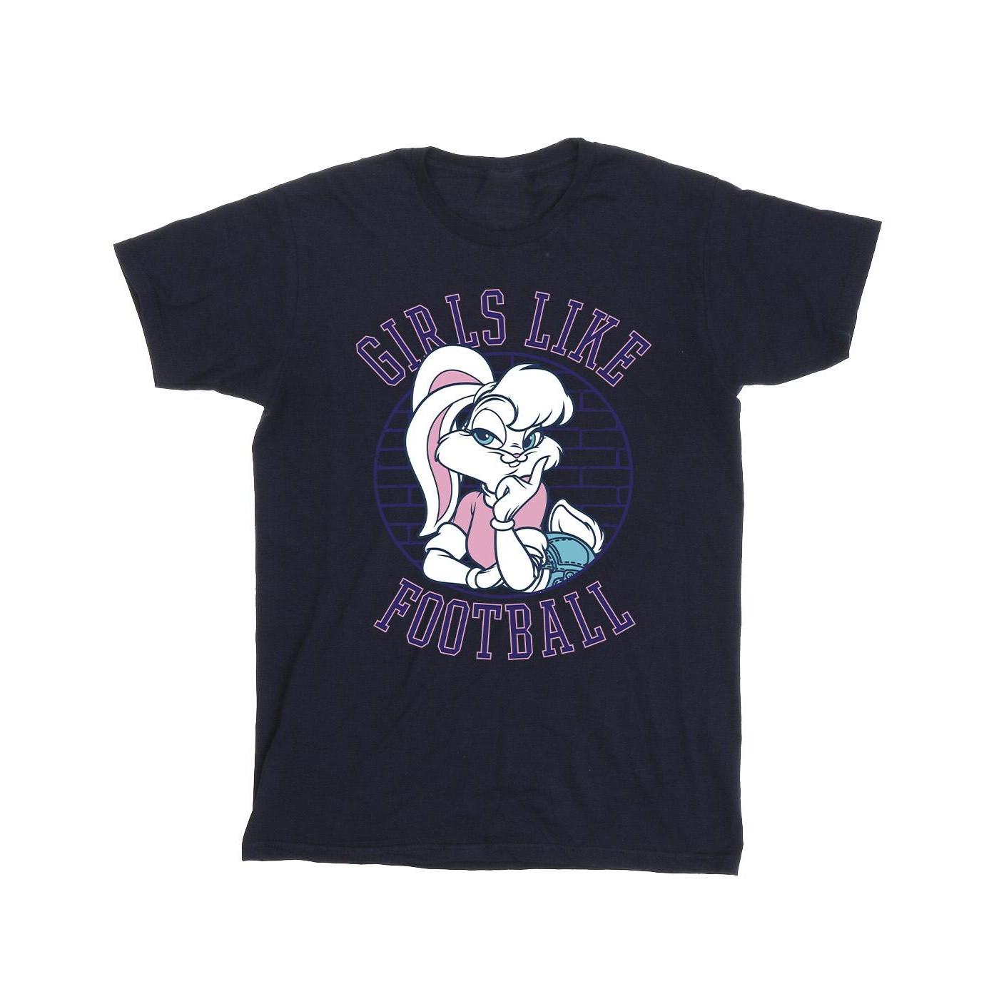 LOONEY TUNES  Tshirt GIRLS LIKE FOOTBALL 