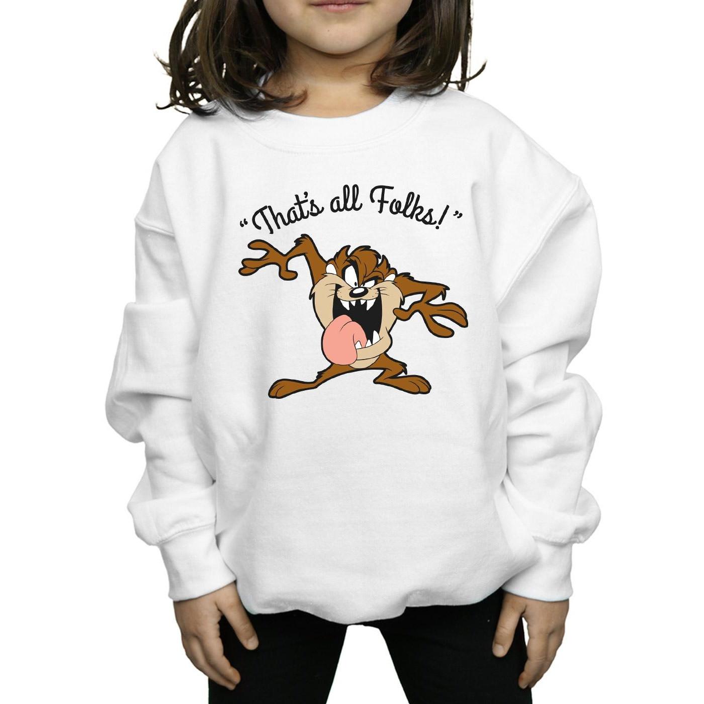 LOONEY TUNES  That's All Folks Sweatshirt 