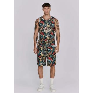 Sik Silk Resort Shorts mit Blumenmuster  