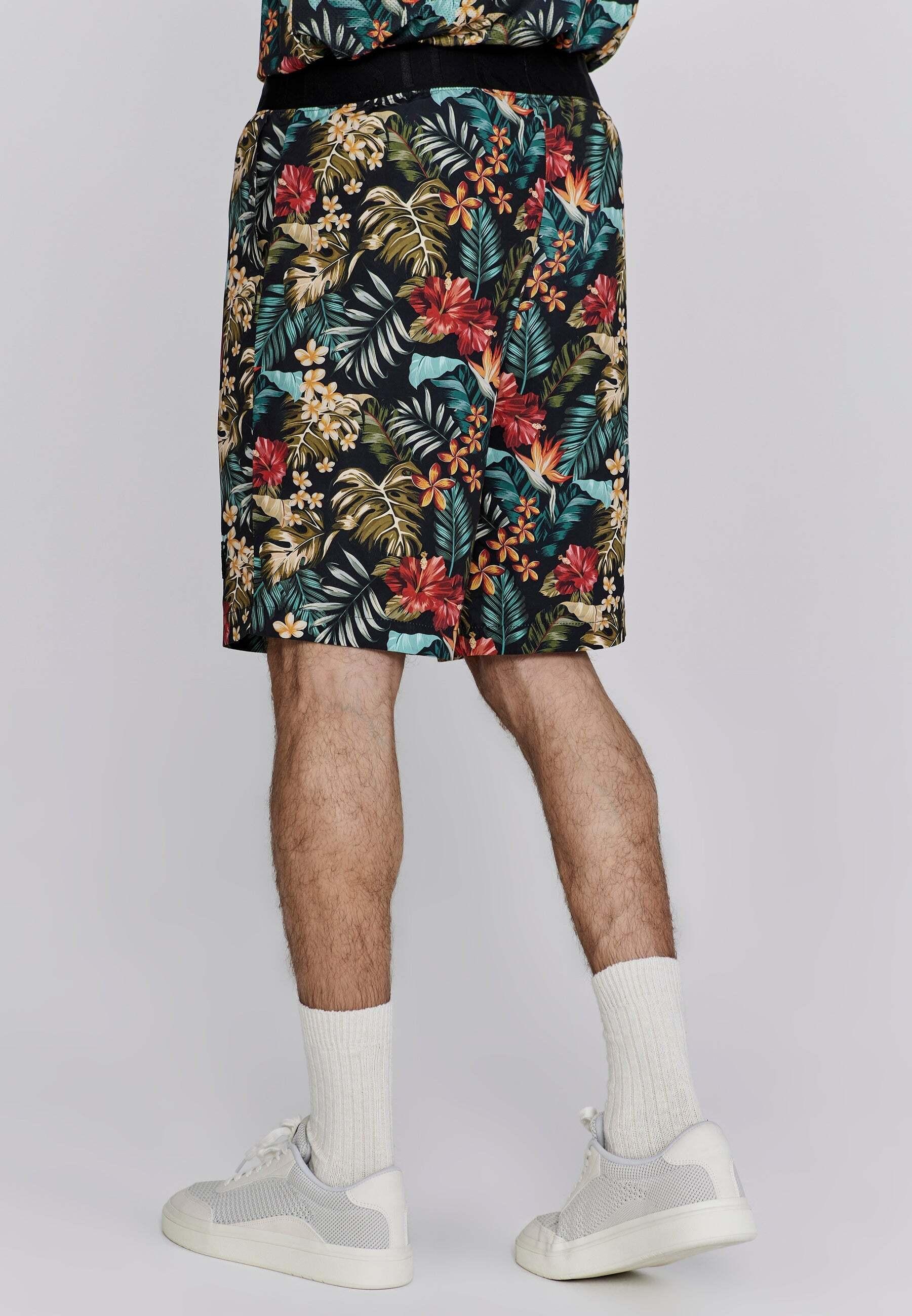 Sik Silk Resort Shorts mit Blumenmuster  