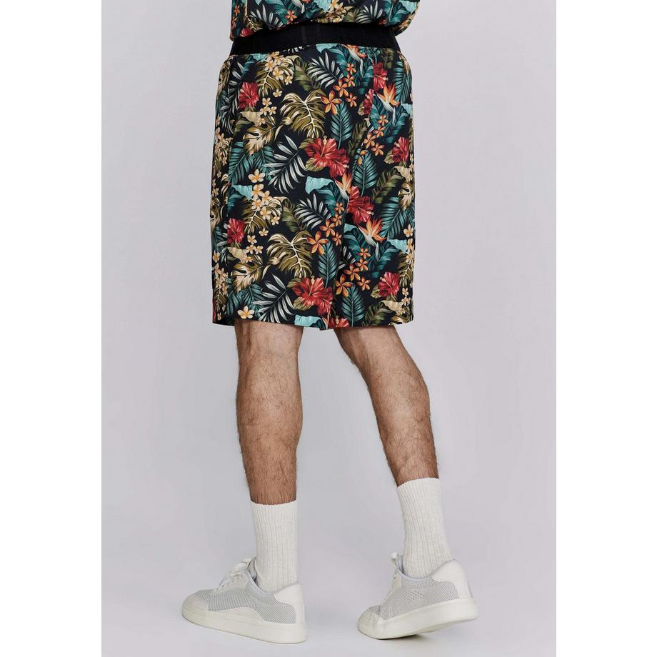 Sik Silk Resort Shorts mit Blumenmuster  